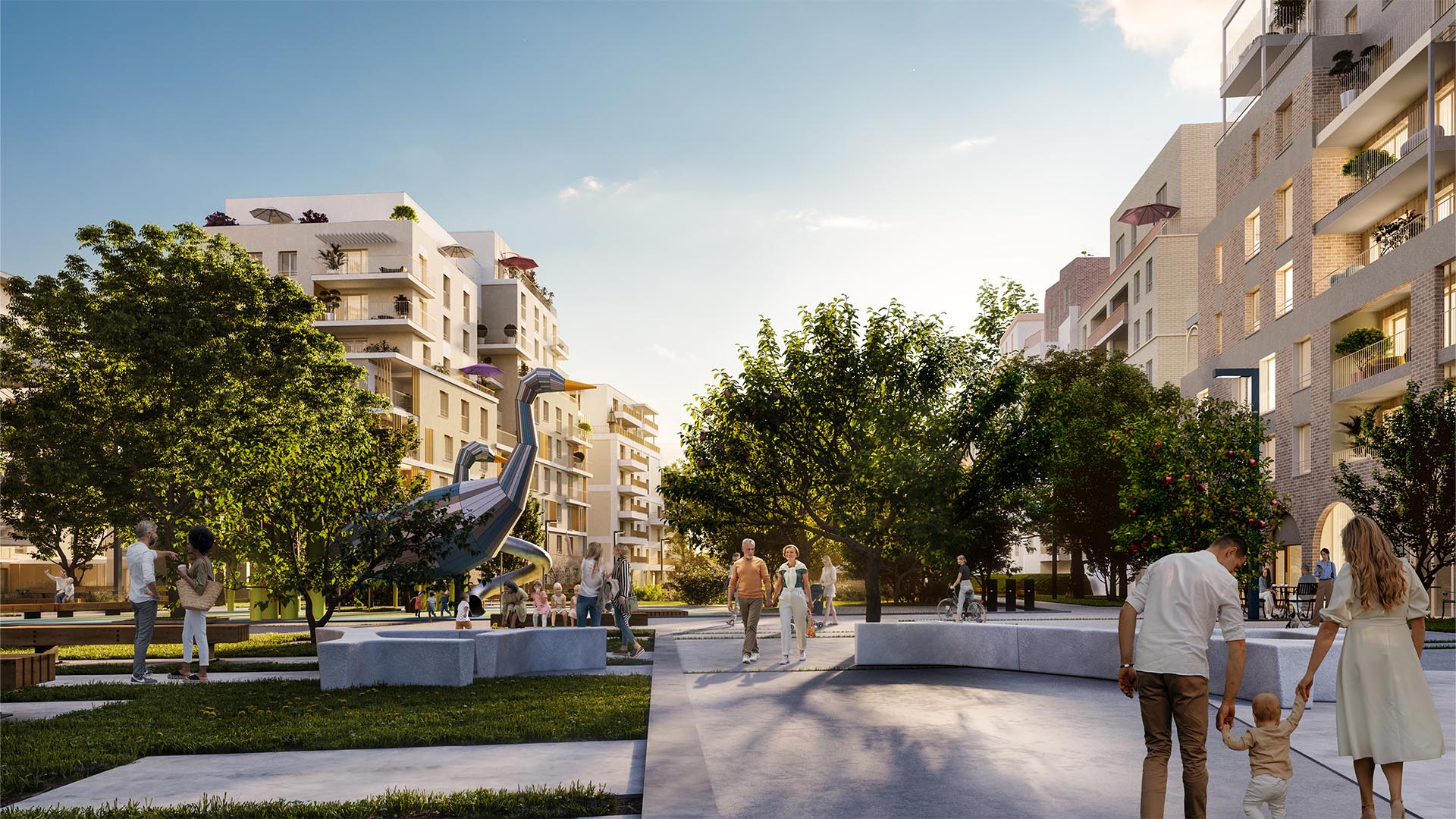 Logement neuf Blossom Park à Rouen