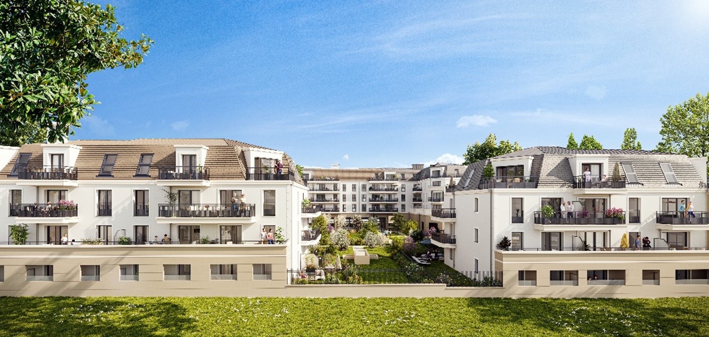 Carré Coubertin, projet immobilier à Goussainville - cogedim