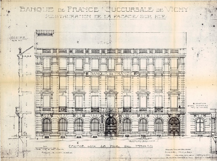 architecture banque de France