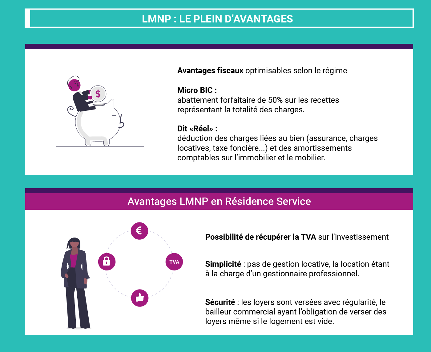 Avantages LMNP