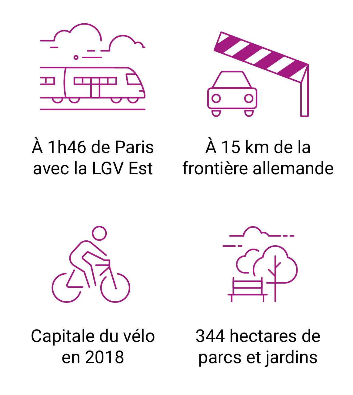 Infographie ville de Strasbourg