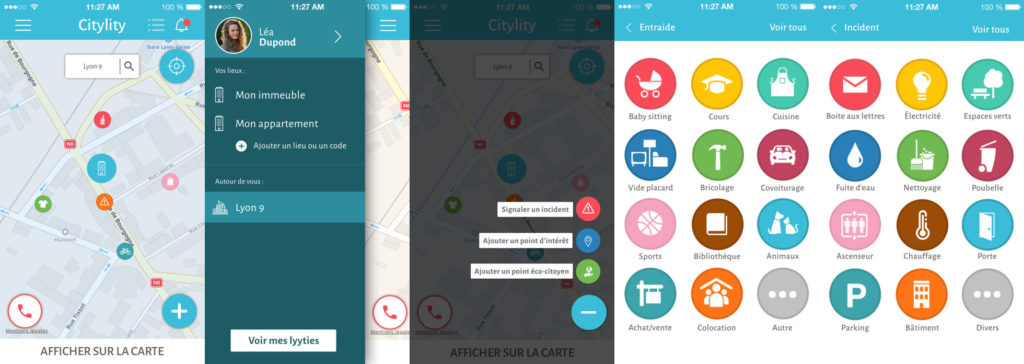 Application mobile CityLity