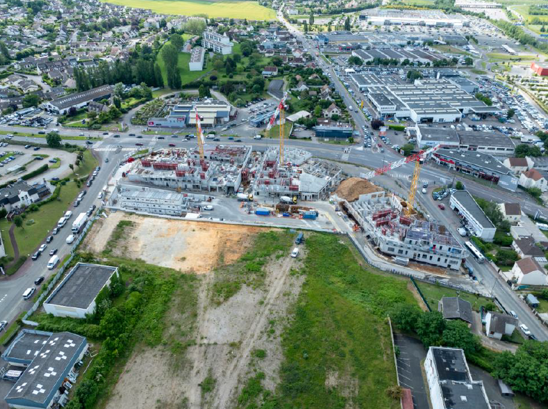 résidence Atrium, un projet de renouvellement urbain à Magnanville-min
