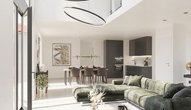 résidence cogedim Lyon 3 Echappée Montchat appartement