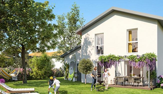 résidence Cogedim immobilier neuf Airial Saubion maison avec jardin