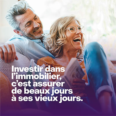 Investir dans l'immobilier, c’est s’assurer de beaux jours à ses vieux jours.